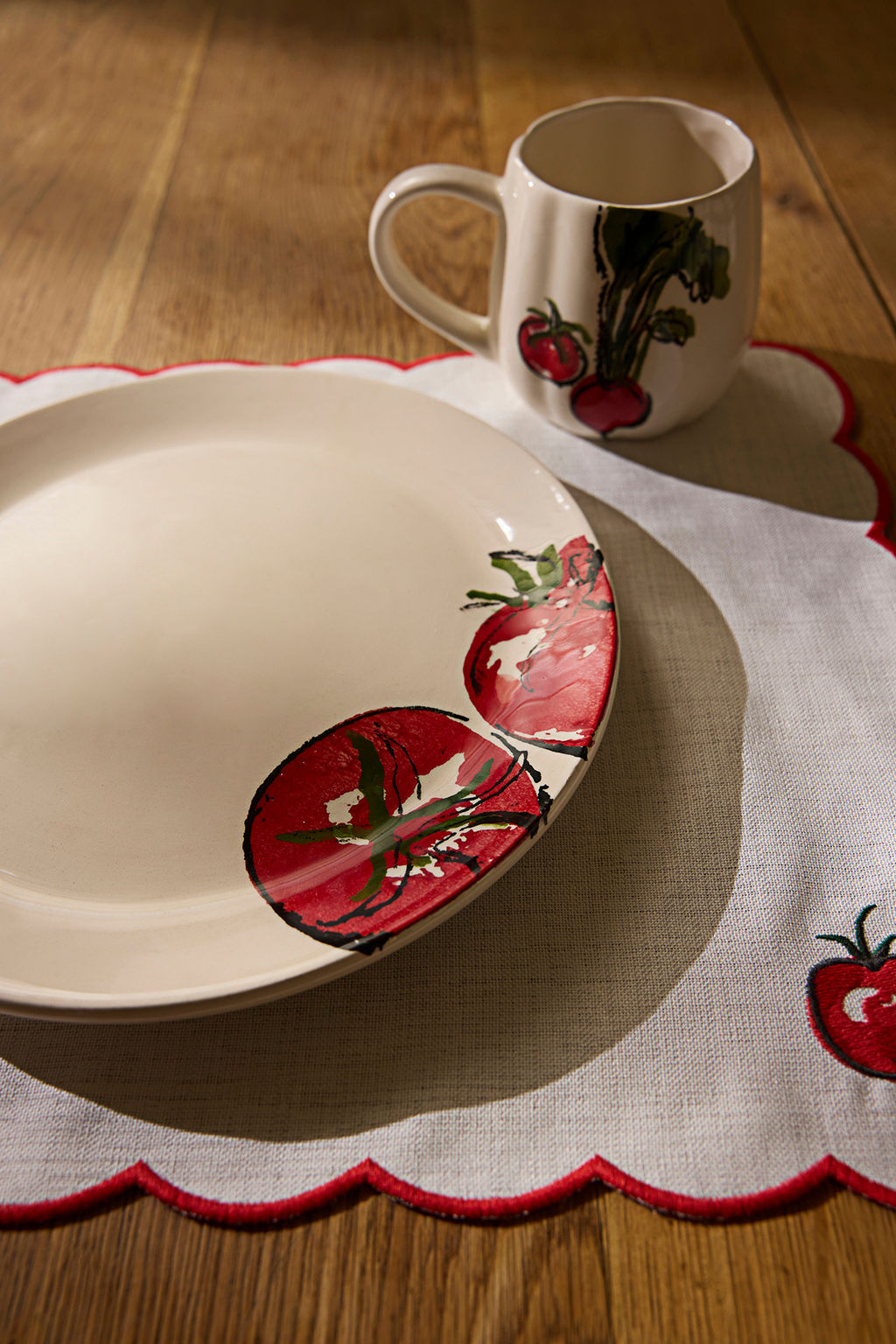 Trendyolmilla Home 2li Seramik Bask?l? Kupa Seti TPHSS25UP00001 фото 5