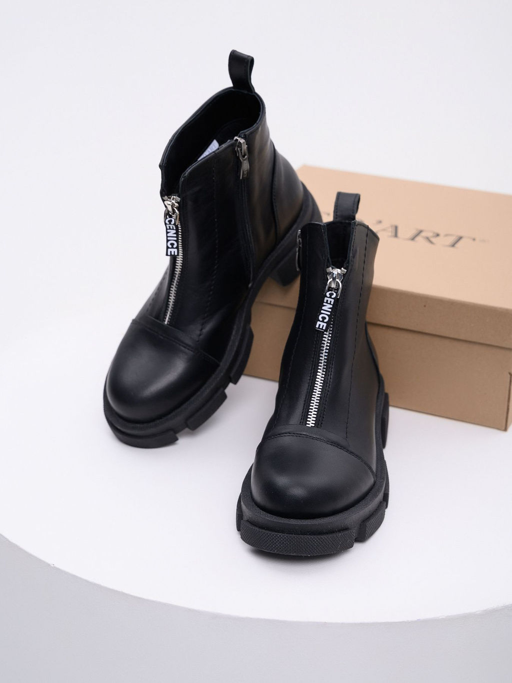 Ботинки 330.21074.black /шерсть