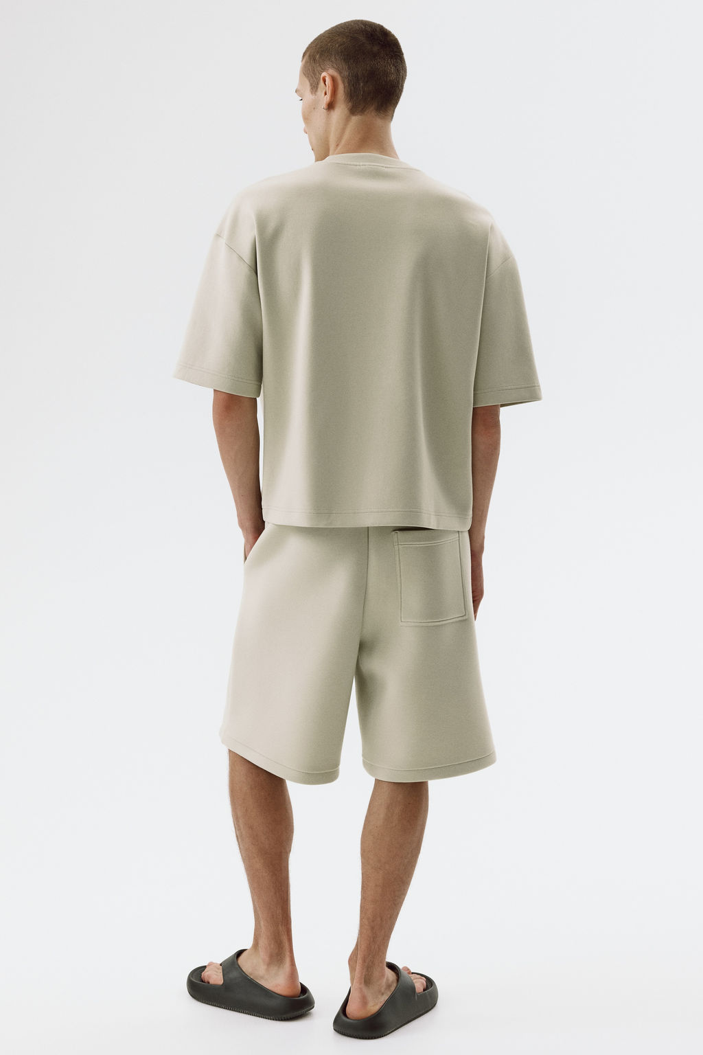 Camiseta efecto neopreno Oversized Fit - H&m фото 8