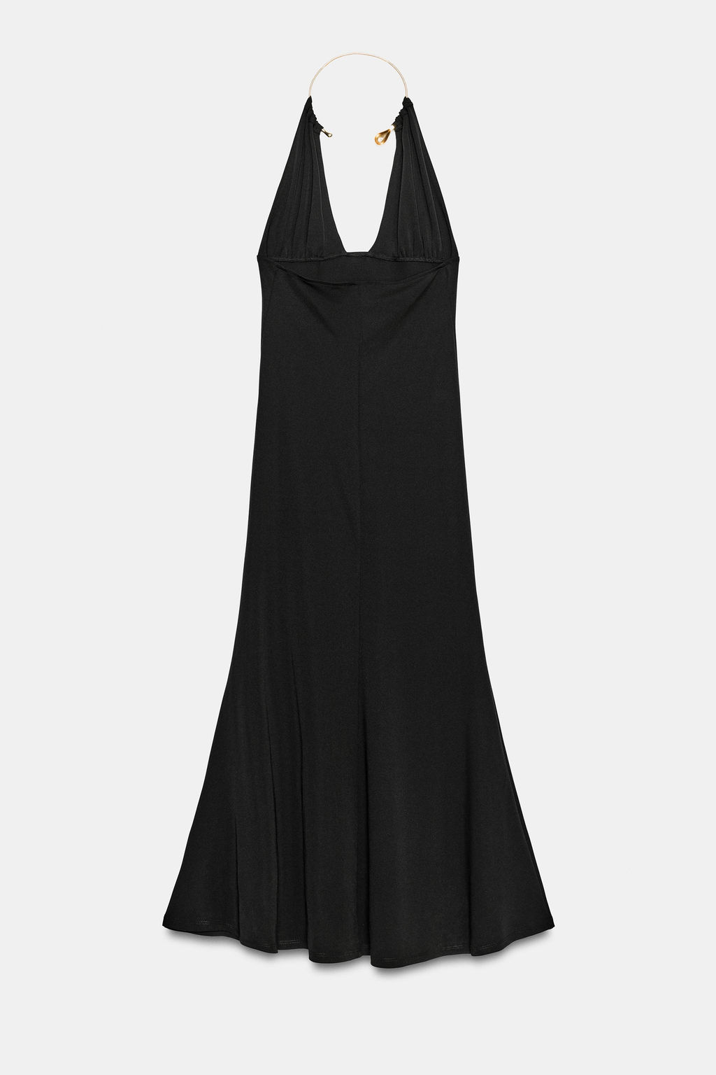VESTIDO HALTER CHOKER / Negro - Zara фото 9
