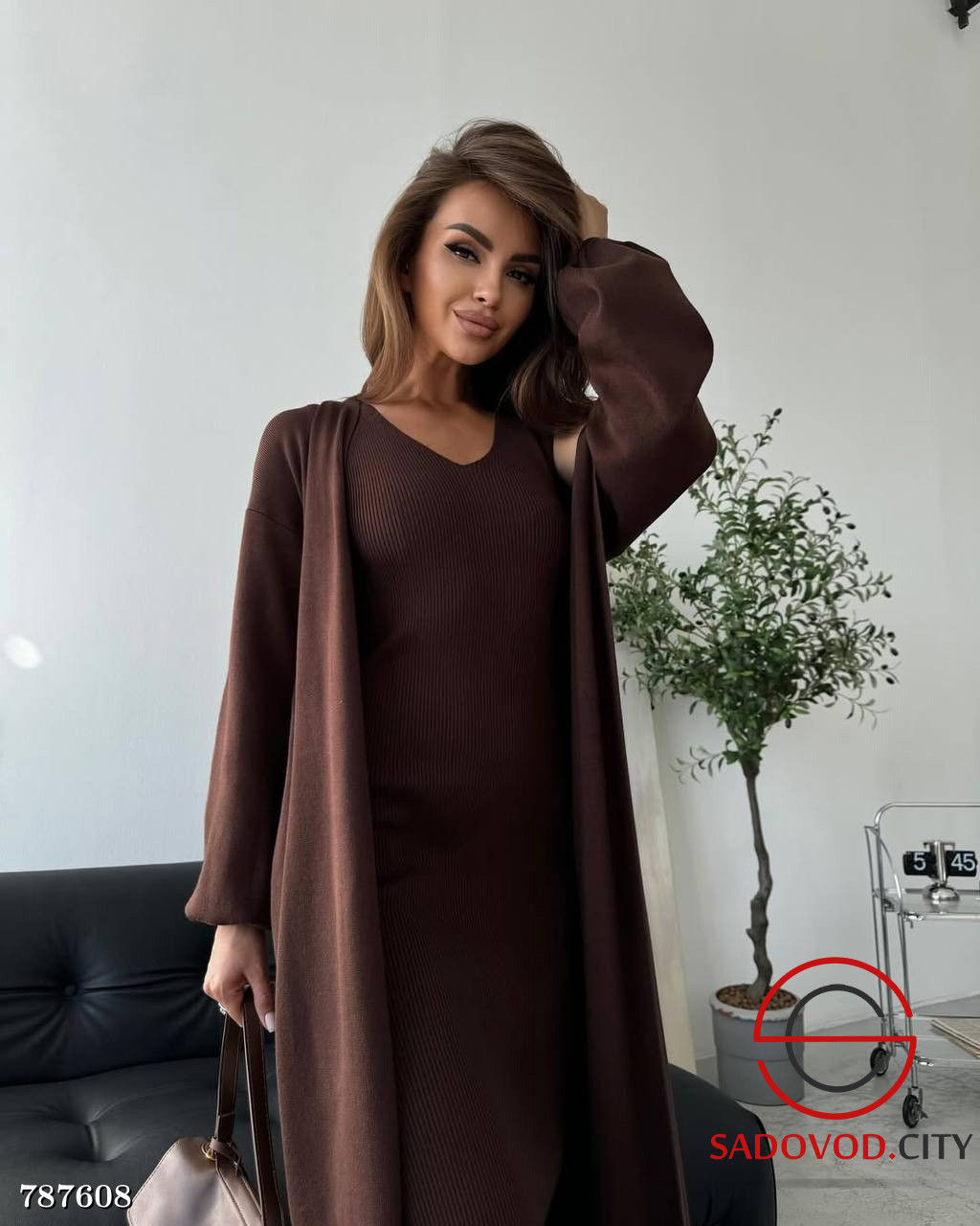 Женское платье с кардиганом - Bruno фото 6