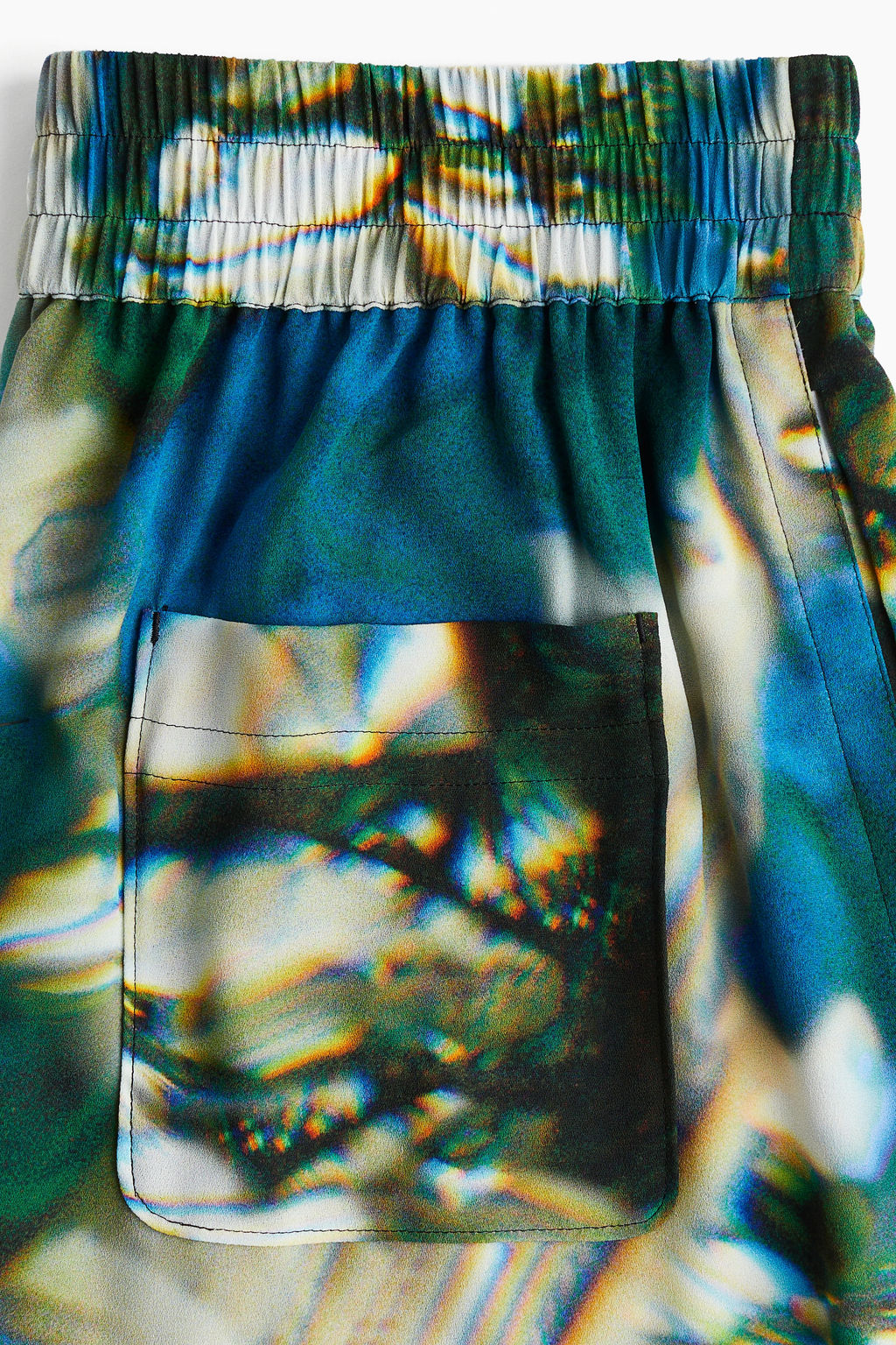 Bermudas de gasa con estampado abstracto - H&m фото 2