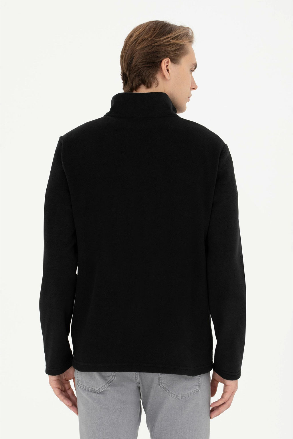 U. S. Polo Assn / Мужской черный вязаный кардиган - U.s. polo assn фото 5