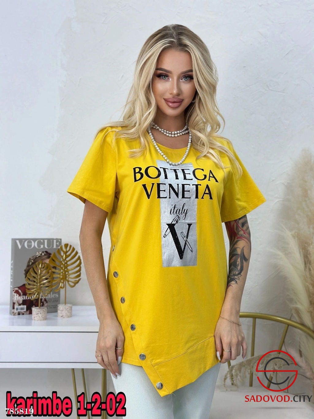 Женская повседневная футболка - Bruno фото 6