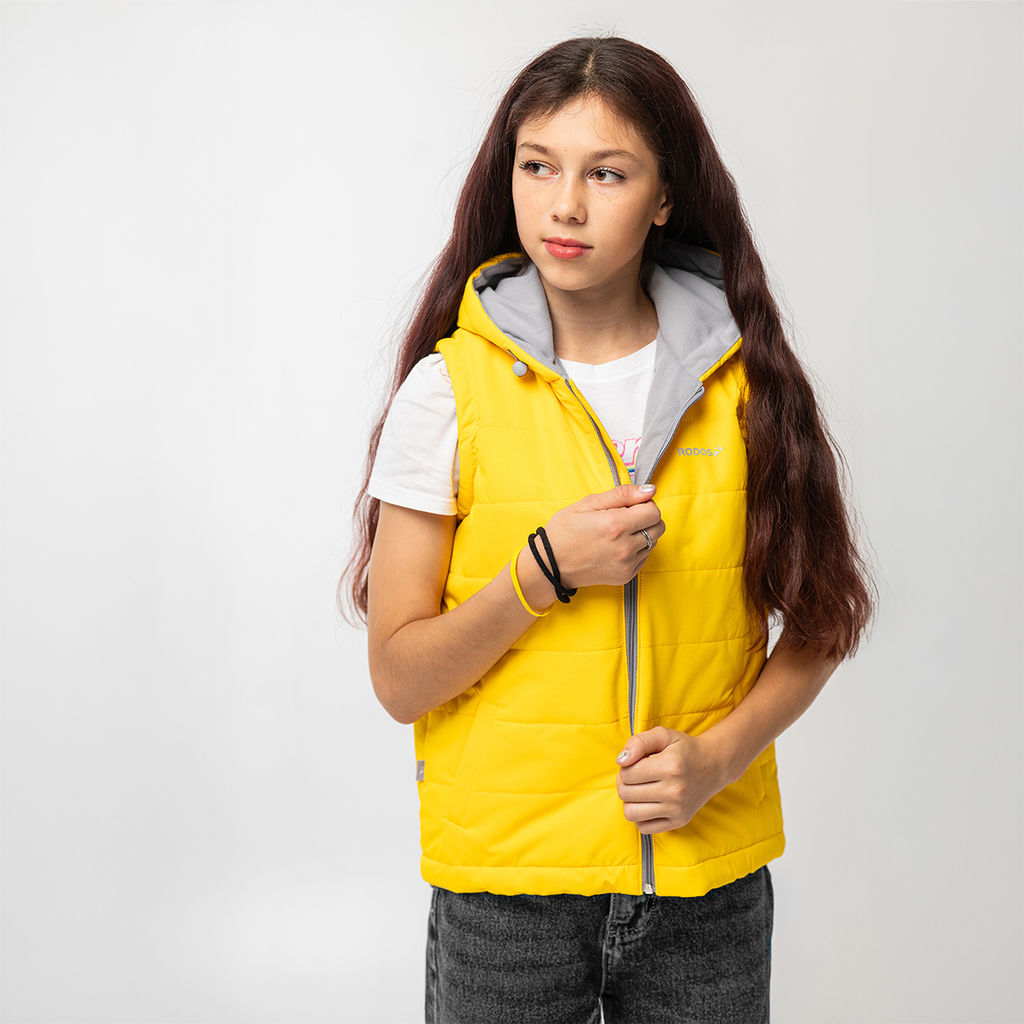 RODOS Жилет детский демисезон М-313 Лайм  фото 27