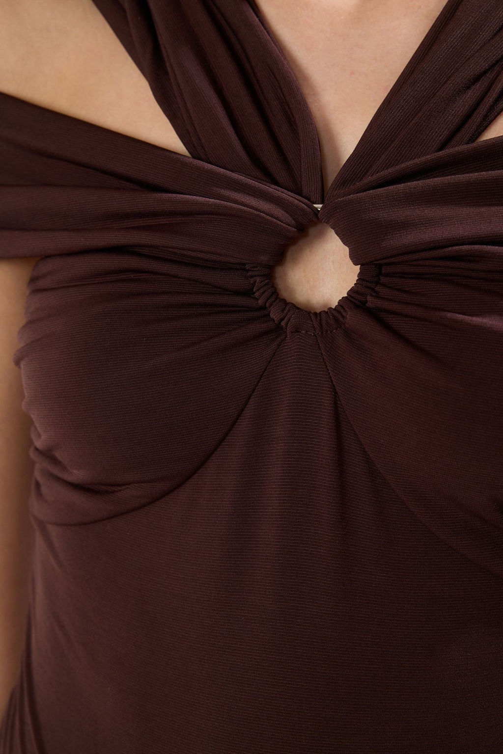 TRENDYOLMILLA Haki Carmen Yaka Aksesuarl? Orme Body TPRSS25BD00004