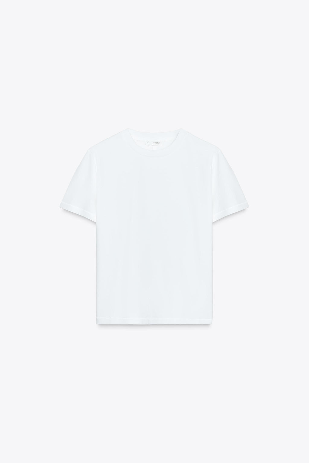 MERCERISED COTTON T-SHIRT - Zara фото 22