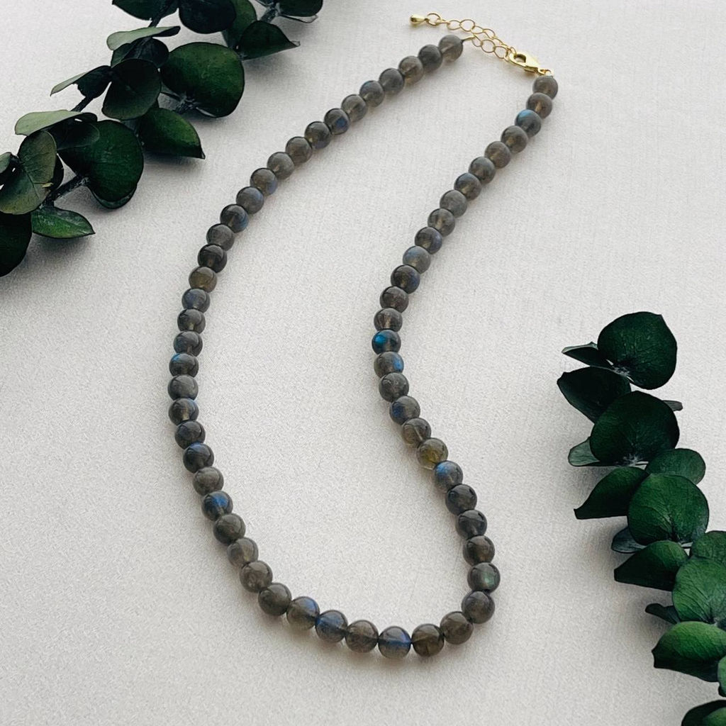 Бусы из Лабрадора 45 см +