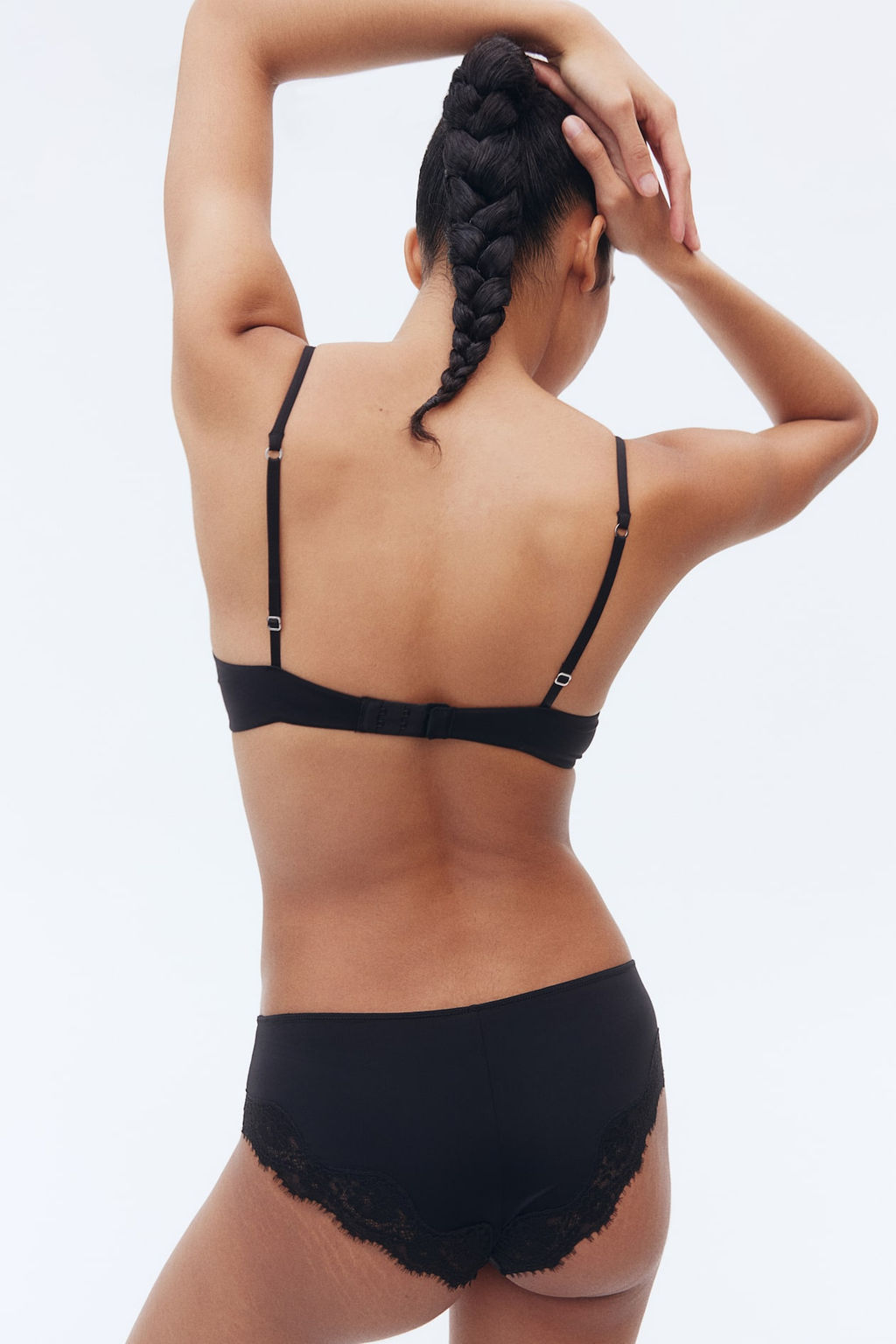 Sujetador push-up de microfibra y encaje - H&m фото 5