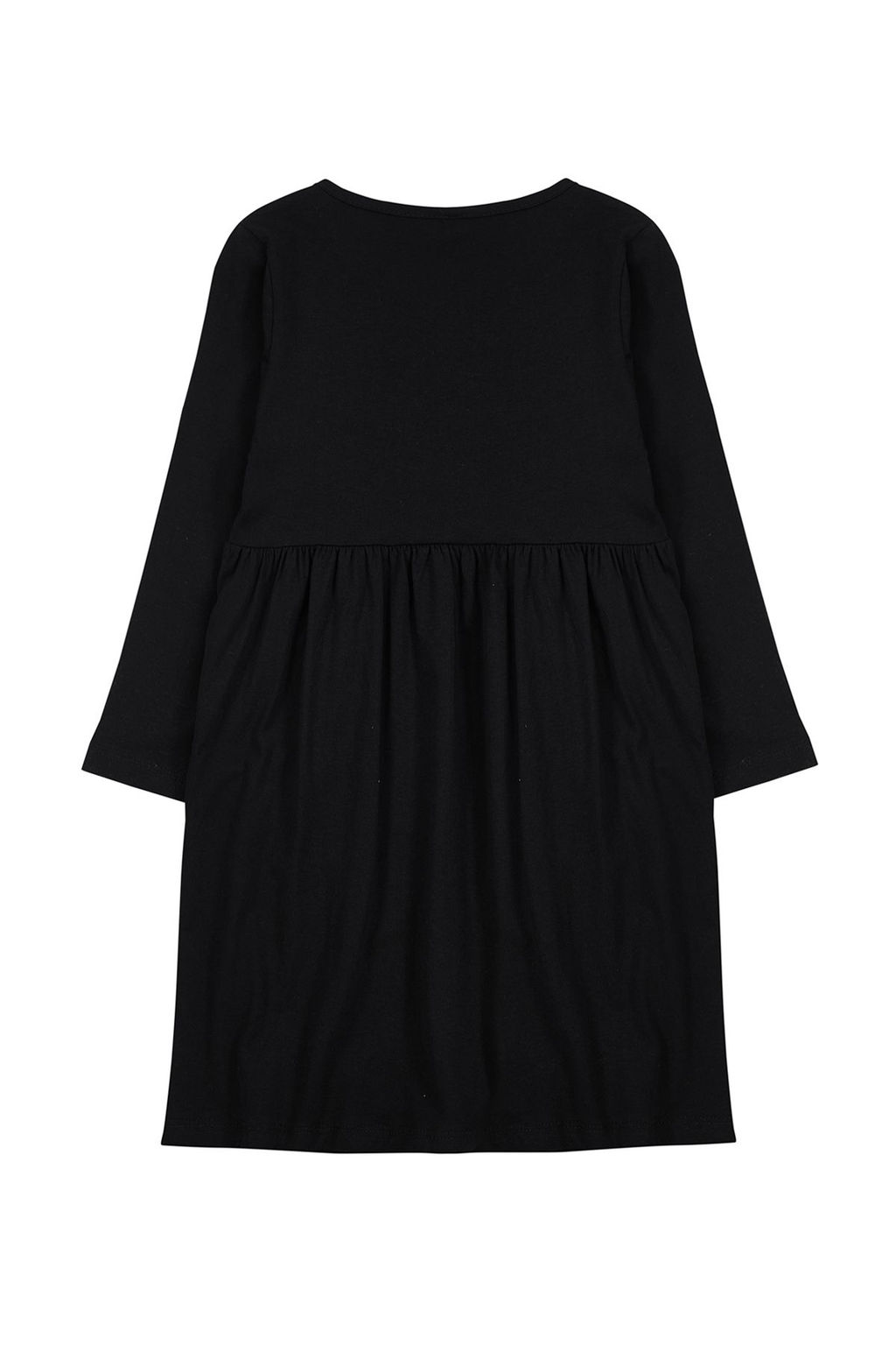 Pembe K?z Cocuk Midi Kurdele Desenli Pamuklu Orme Elbise TKDAW25EL00008 - Trendyolmilla фото 8