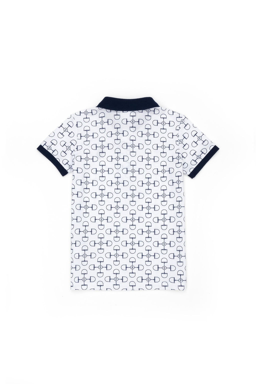 U. S. Polo Assn Белая футболка с воротником-поло для мальчика - U.s. polo assn фото 7