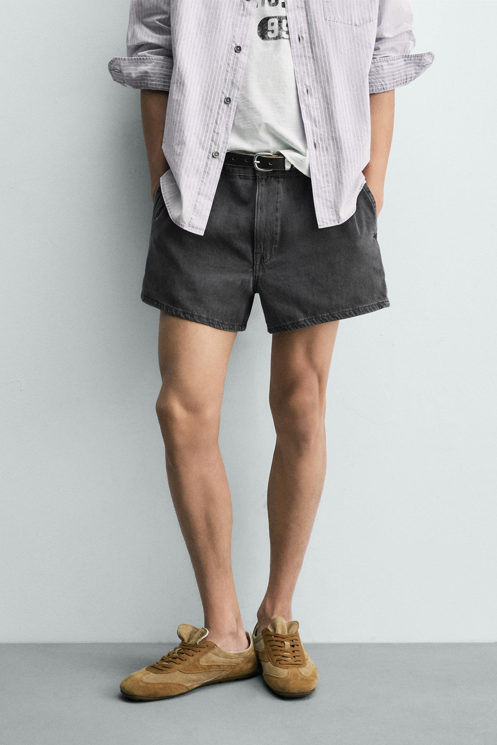 MINI SHORTS DENIM / Carb?n - Zara фото 2
