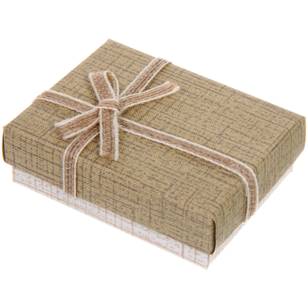 Цена за 4 шт. Коробка подарочная "Moment" 9*7*3 см, Песочный