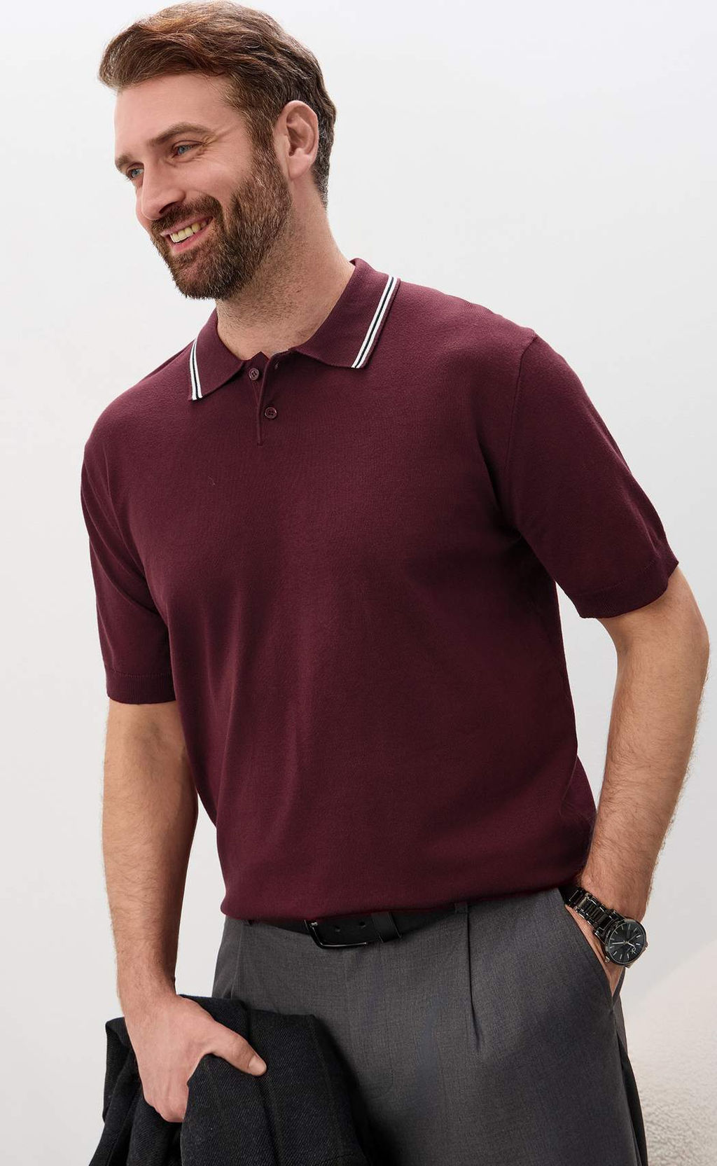 Поло P611-1536 bordo - Primm фото 7