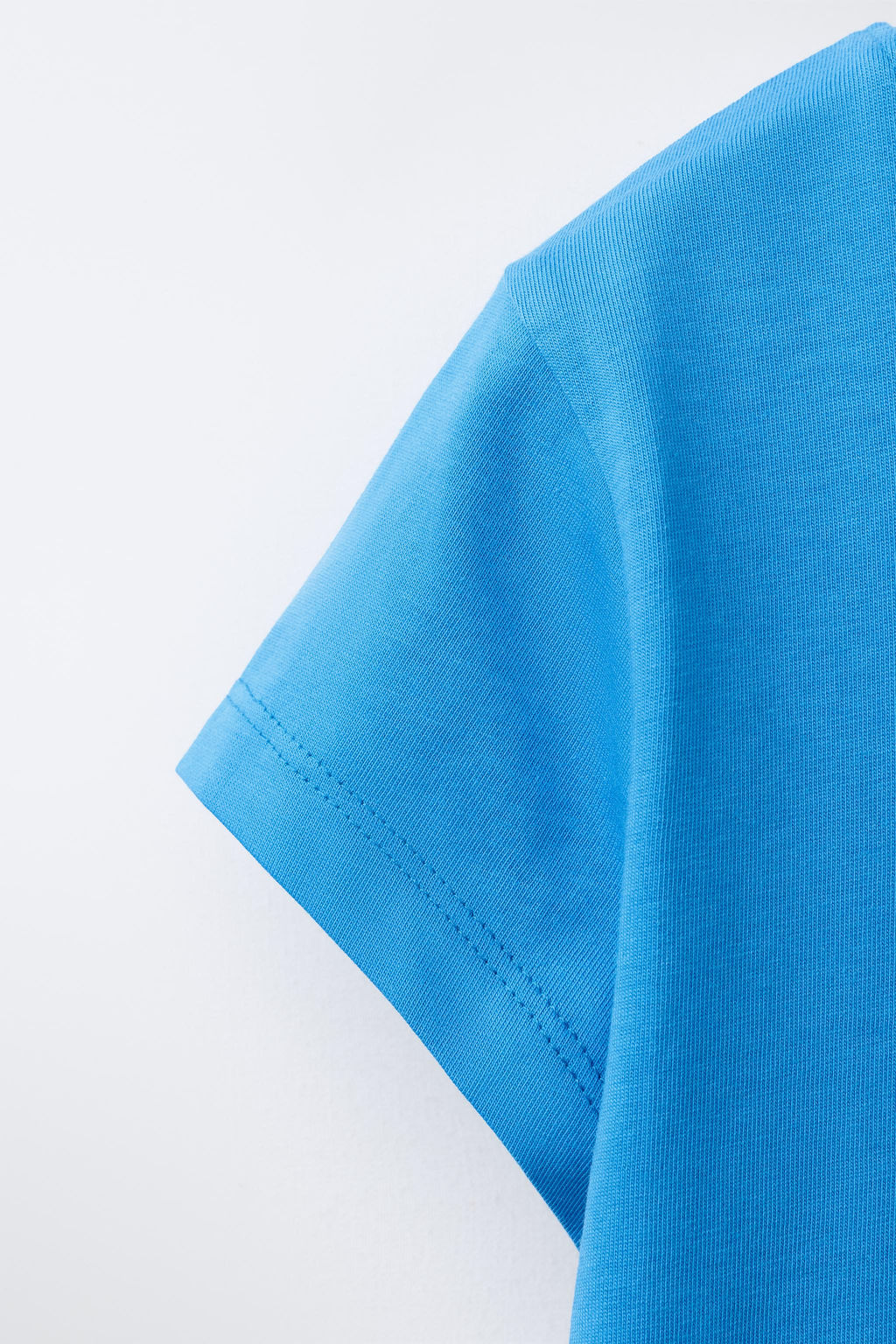 CAMISETA ESTAMPADA TEXTO / Azul - Zara фото 4