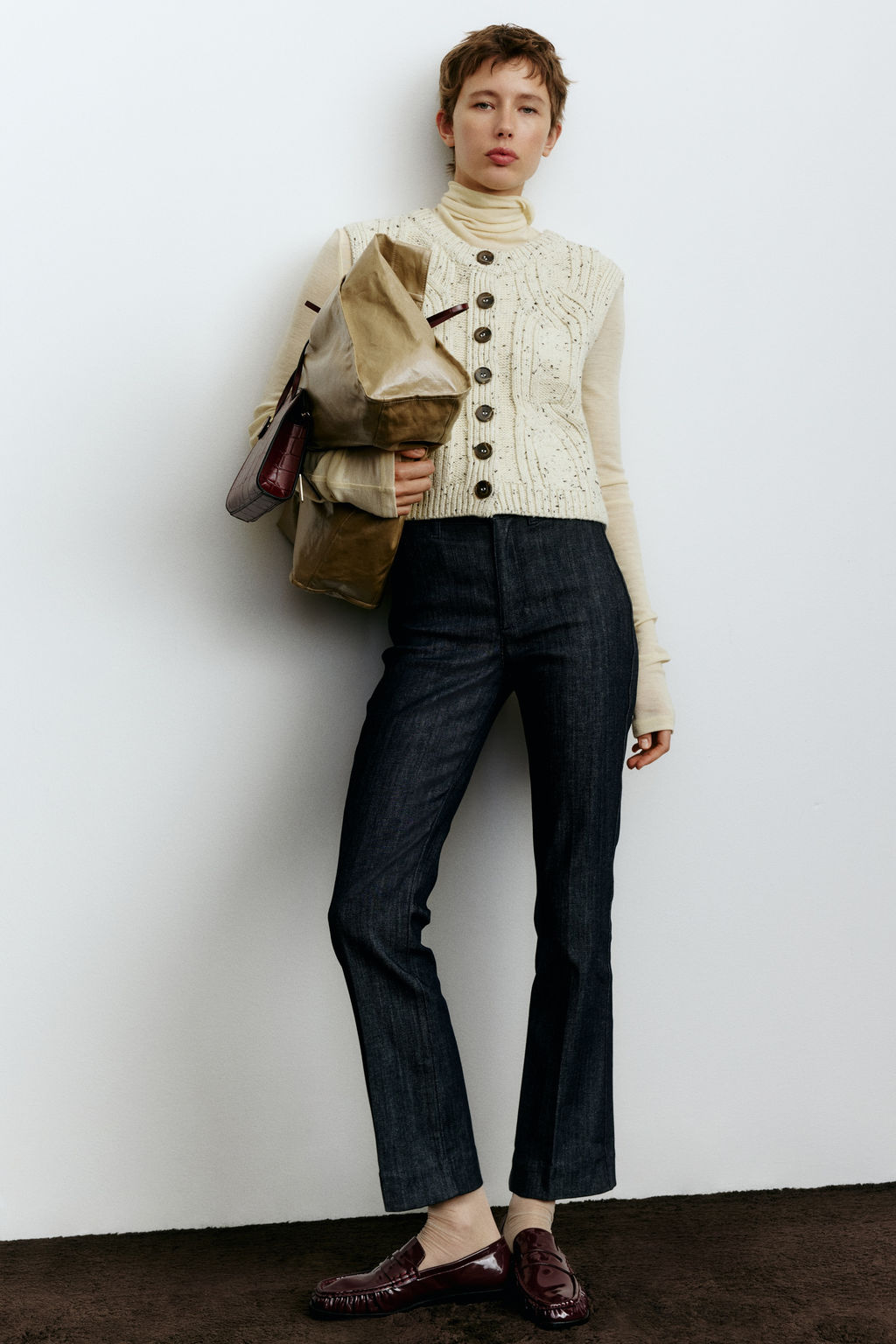 Flared High Ankle Jeans - H&m фото 3