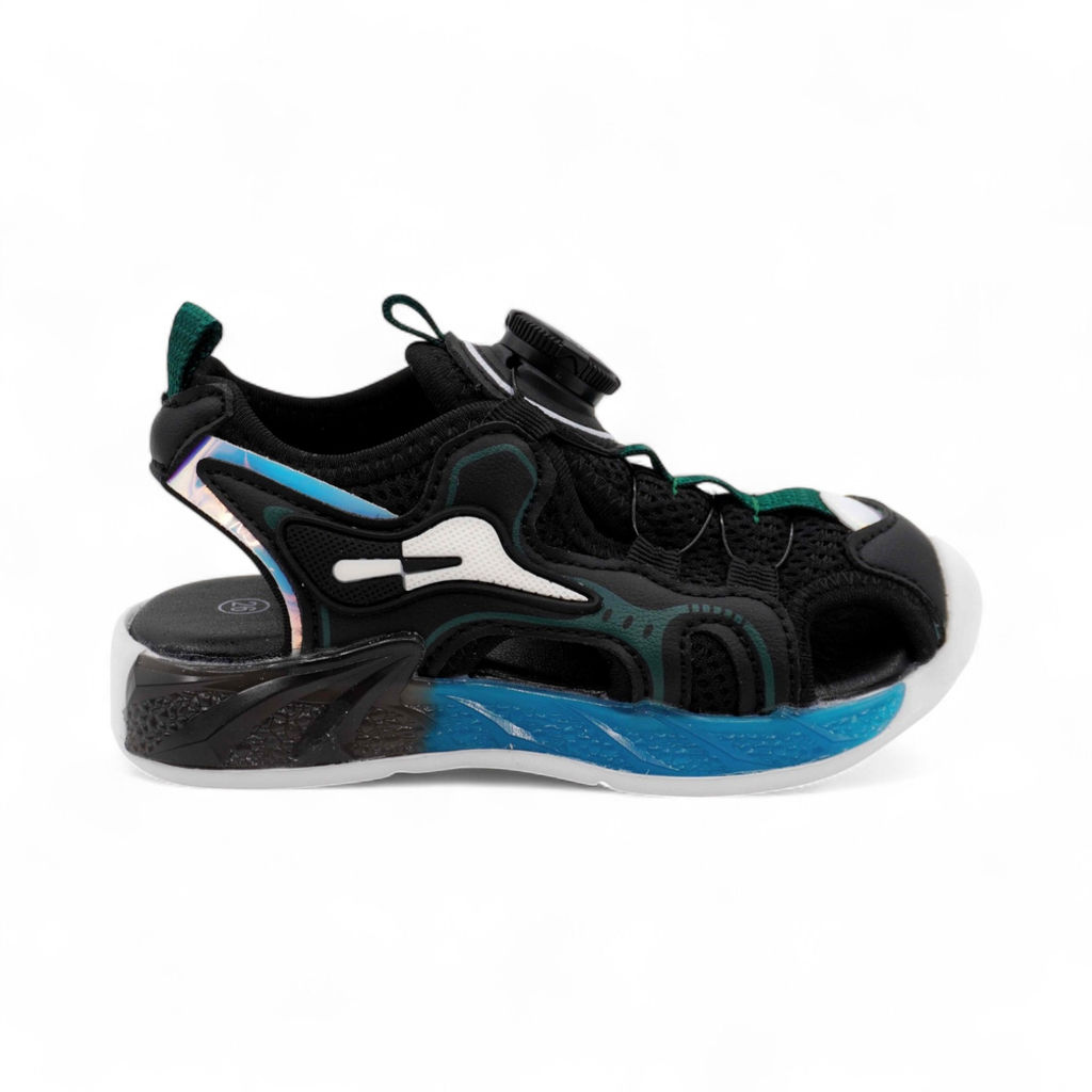 Сандалии 308В-1а черно синие - Sport фото 2