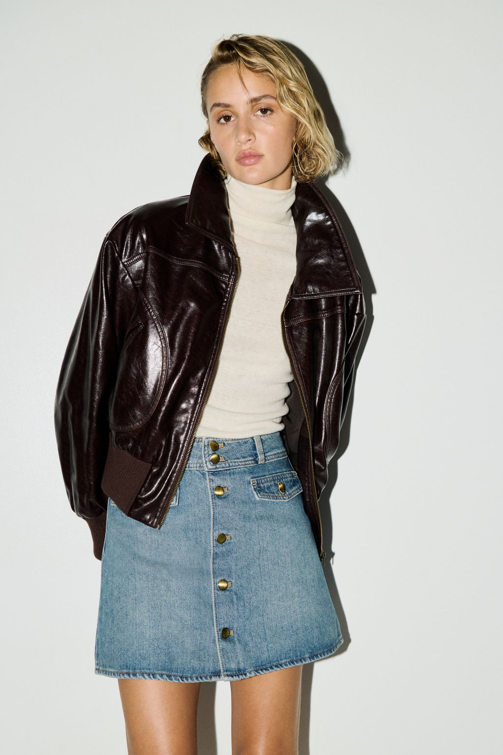 Minifalda evas? en denim - H&m фото 3