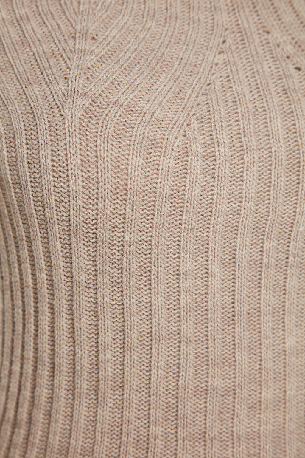 TRENDYOLMILLA Kiremit Midi Triko Kalp Yaka Elbise TWOAW24EL00212  фото 8