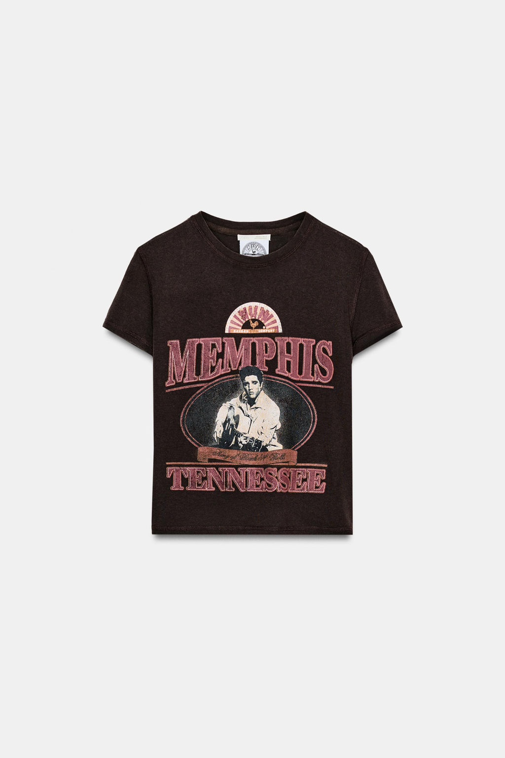 ELVIS SHORT SLEEVE T-SHIRT - Zara фото 14