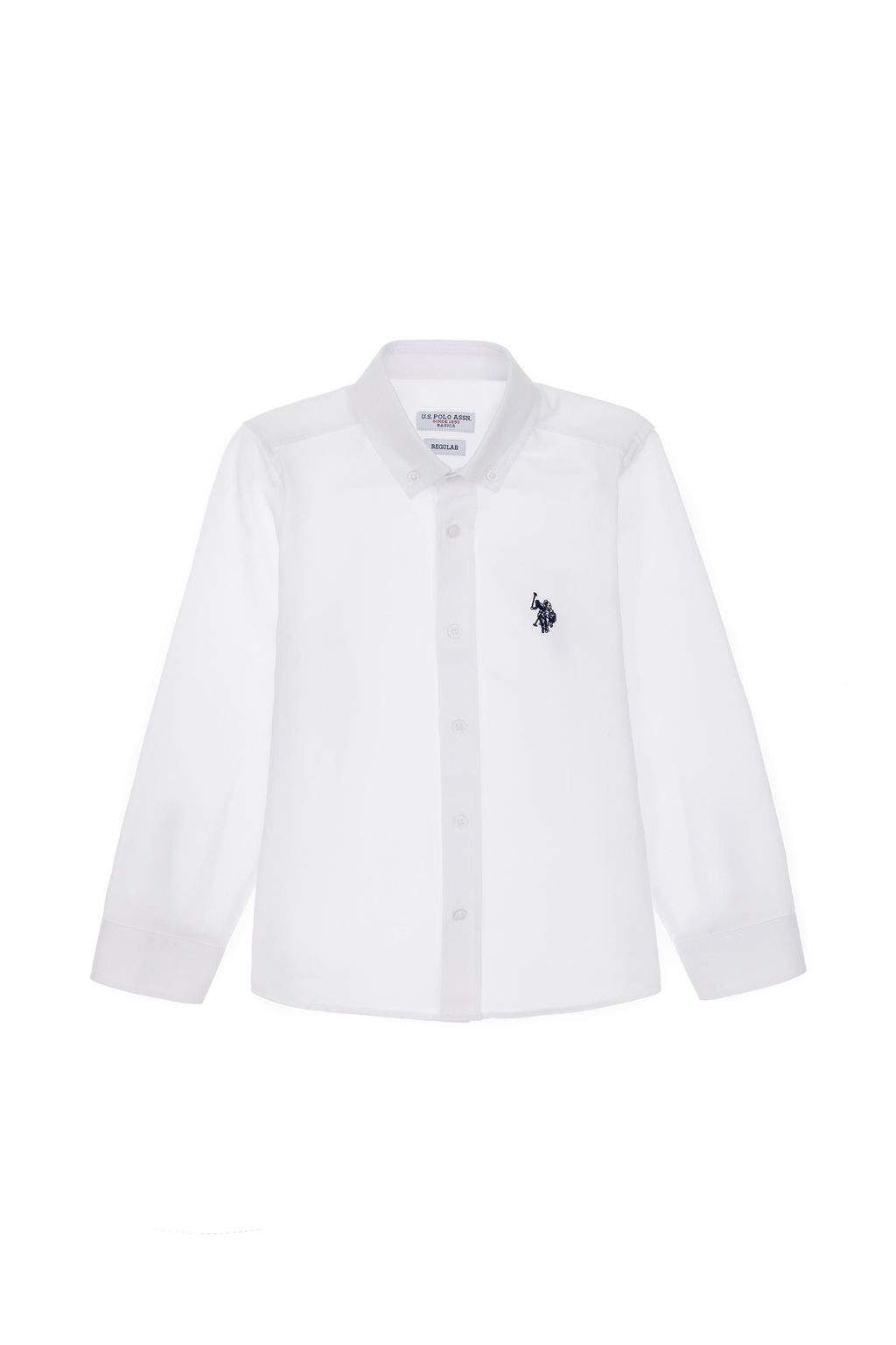 Erkek _ocuk Beyaz Uzun Kollu Basic G_mlek Sepette S_rpriz _ndirim - U.s. polo assn фото 2