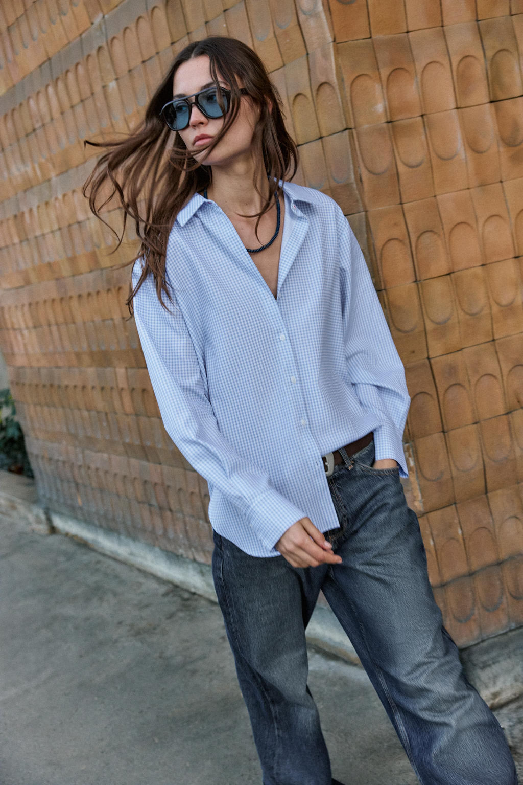 CHECK OXFORD SHIRT - Zara фото 2