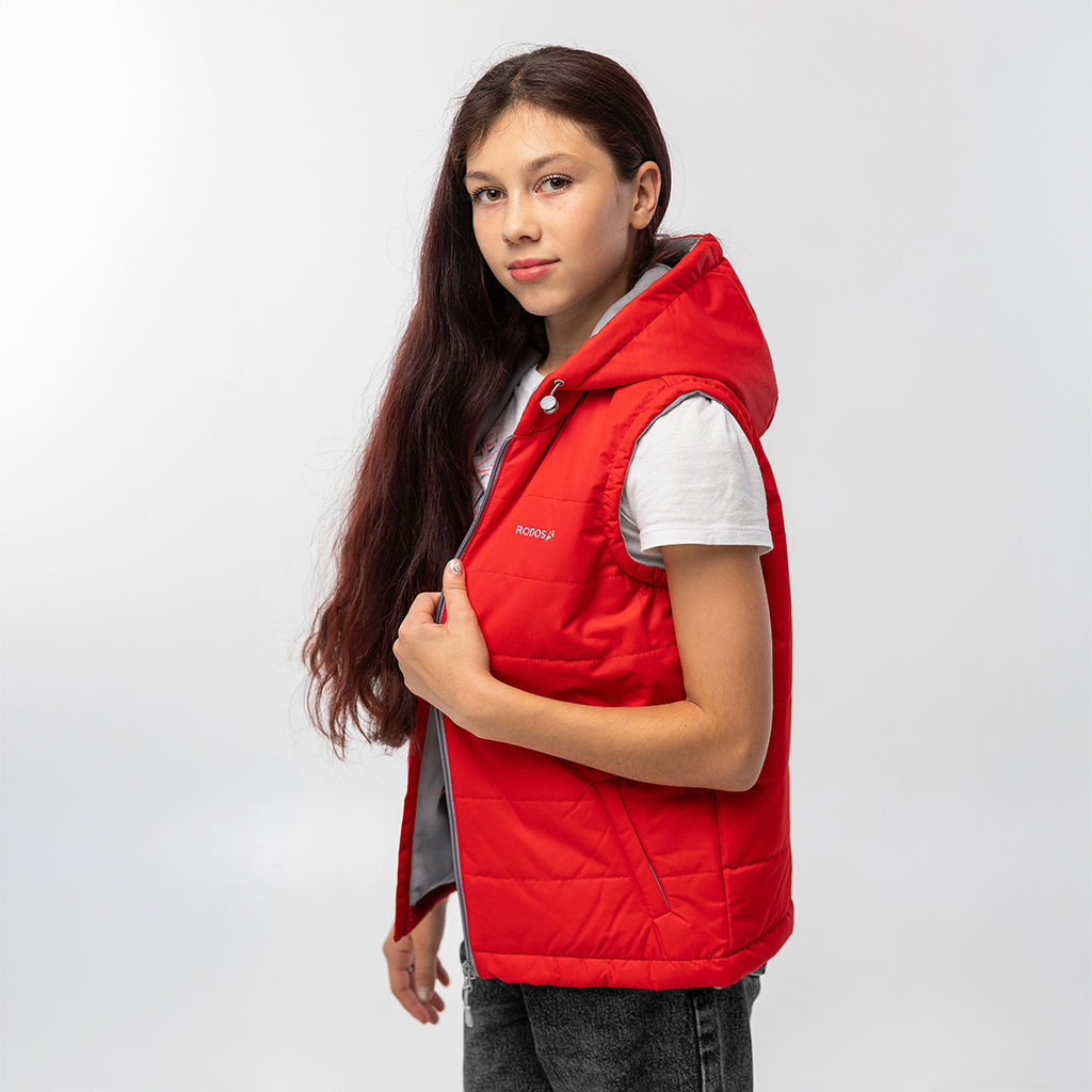 RODOS Жилет детский демисезон М-313 Лайм  фото 12