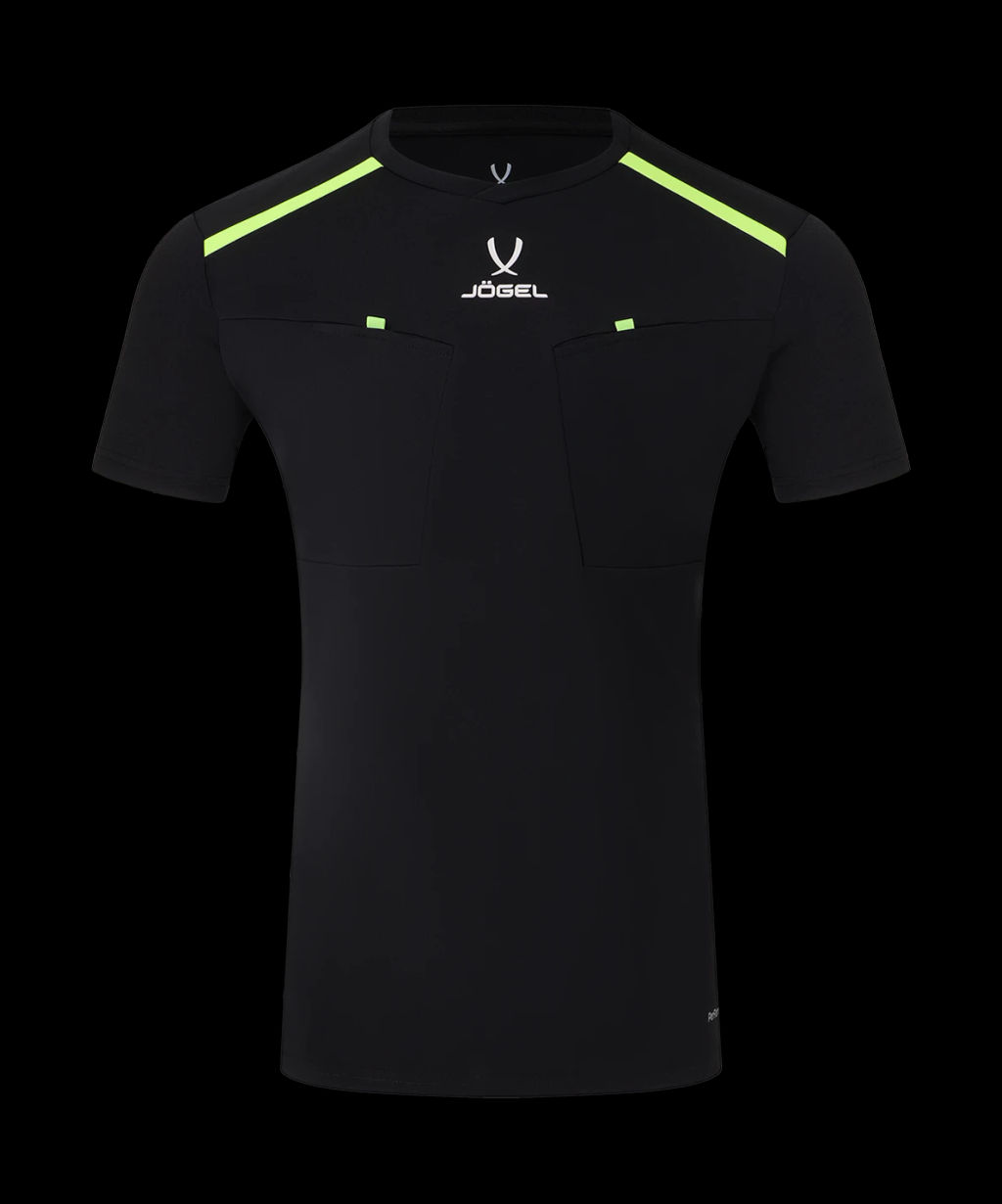Футболка судейская JOGEL DIVISION PerFormDRY Referee Tee, черный  фото 2