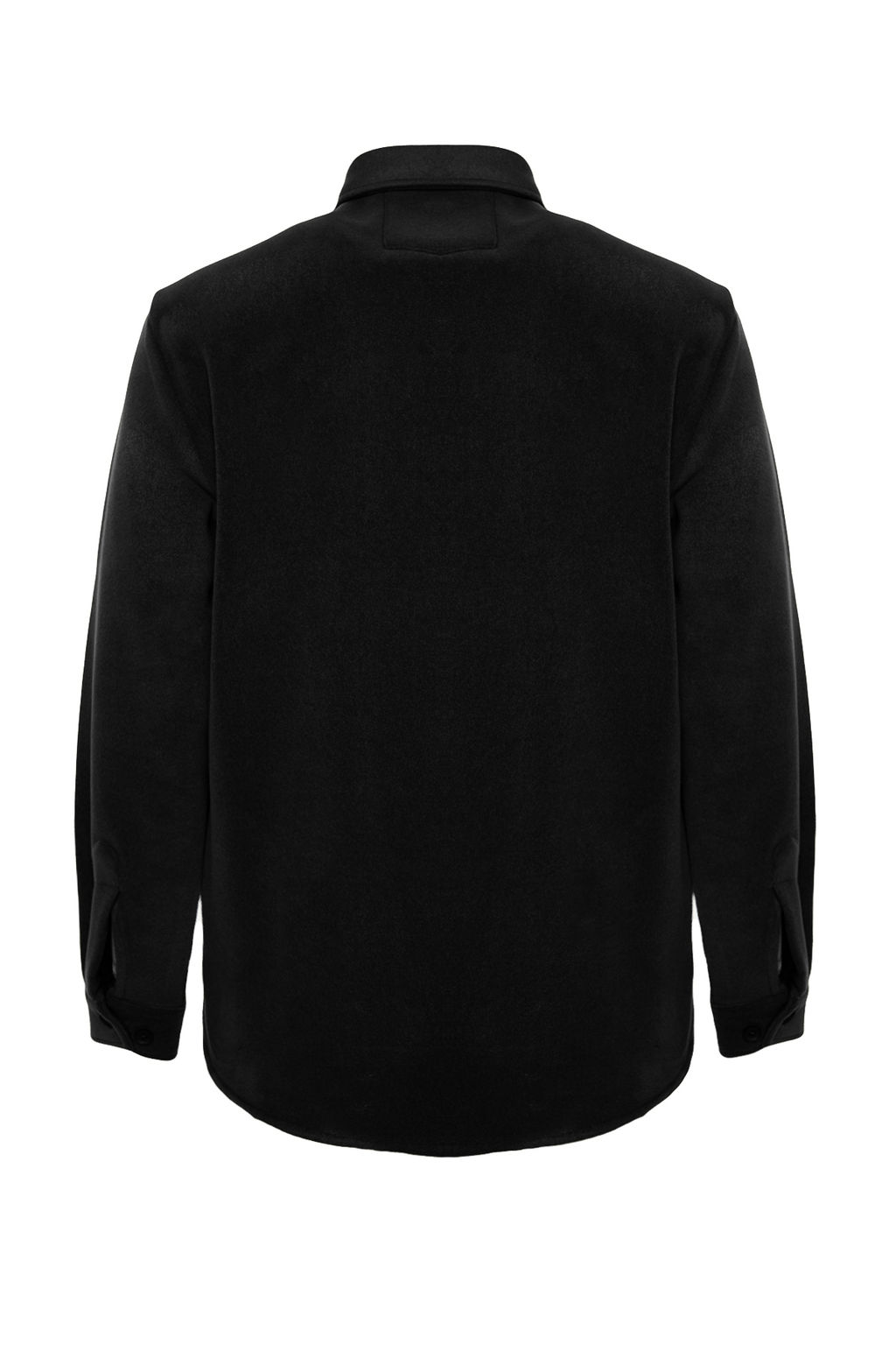TRENDYOL MAN Siyah Unisex Regular Fit Yan Cepli Polar Kal?n K?sl?k Rahat Gomlek Ceket TMNAW24GO00082 - Trendyolmilla фото 8