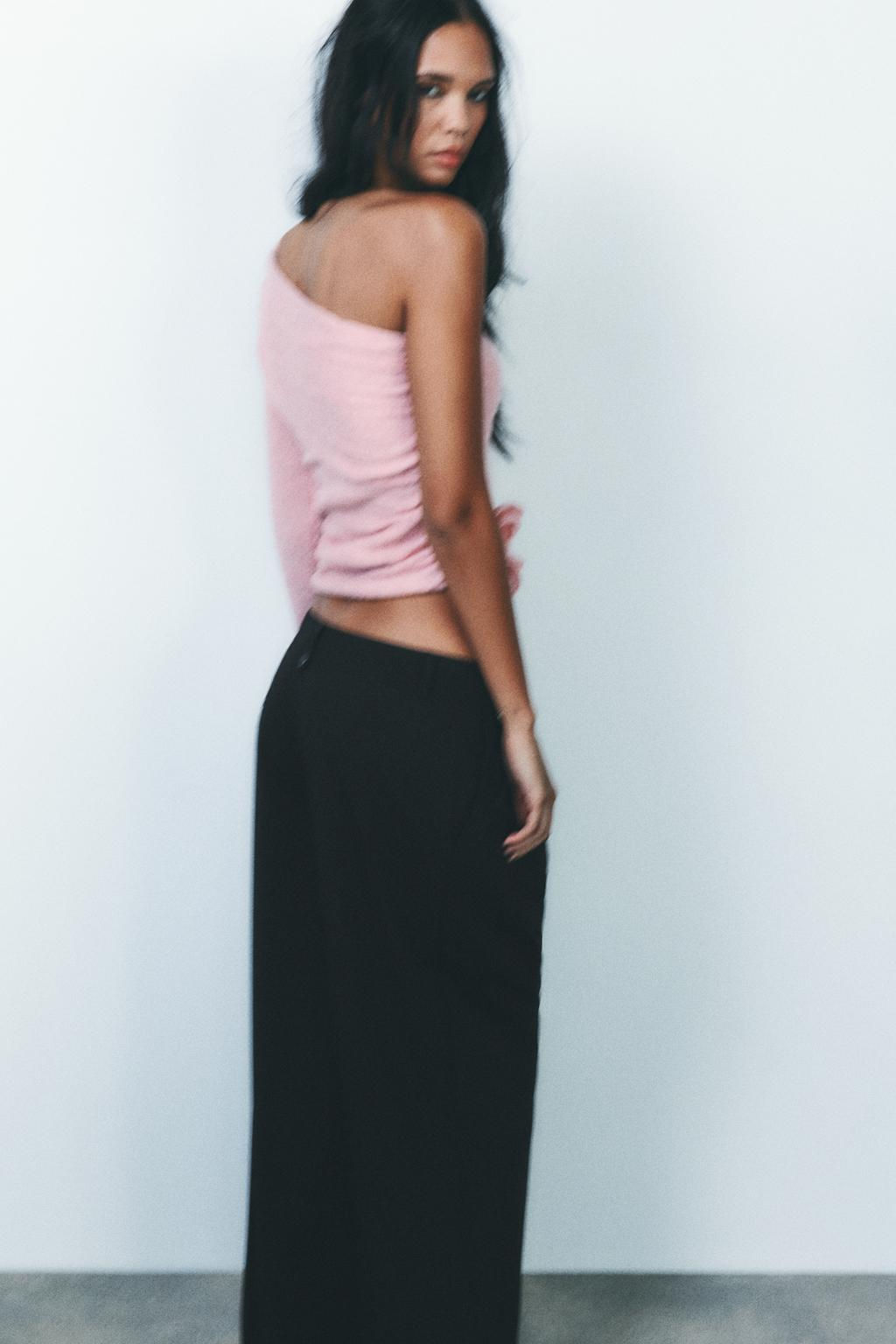 FLORAL KNIT TOP - Zara фото 5