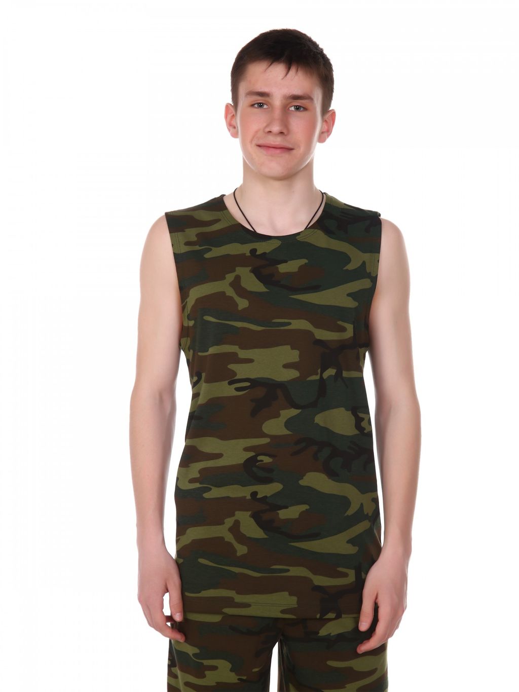 МТ0405 Майка мужская ш.пл кулирка камуфляж - АстраТекстиль фото 2