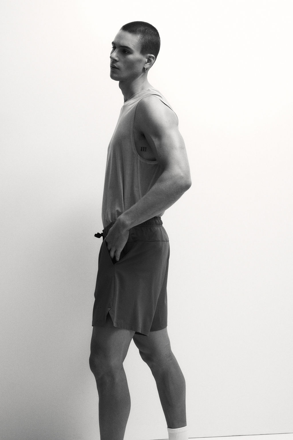 Pantal?n corto de deporte con DryMove - H&m фото 12