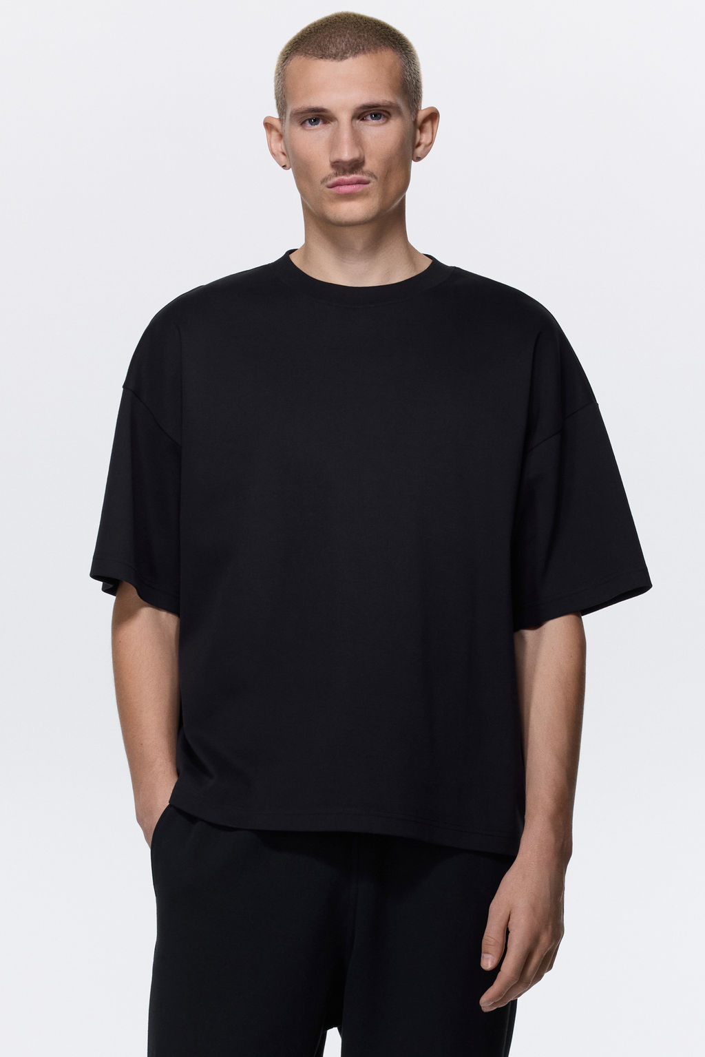 Camiseta interlock Oversized Fit - H&m фото 6