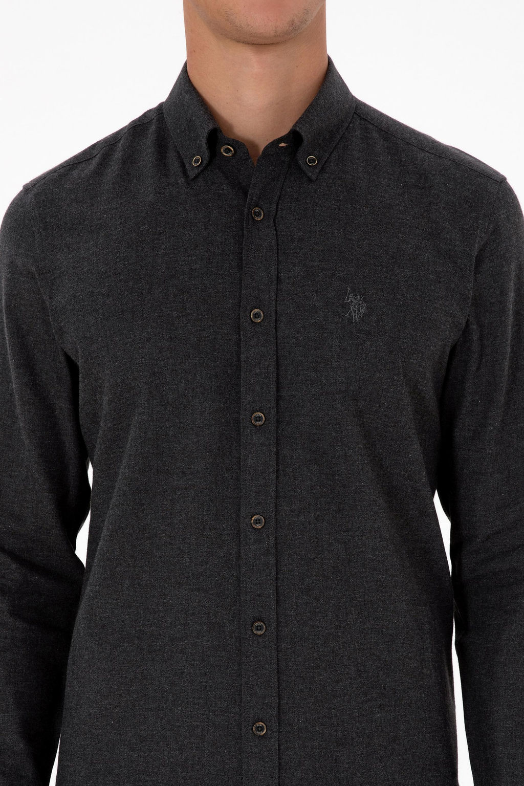 Erkek Siyah Uzun Kollu Basic G_mlek Sepette S_rpriz _ndirim - U.s. polo assn фото 6