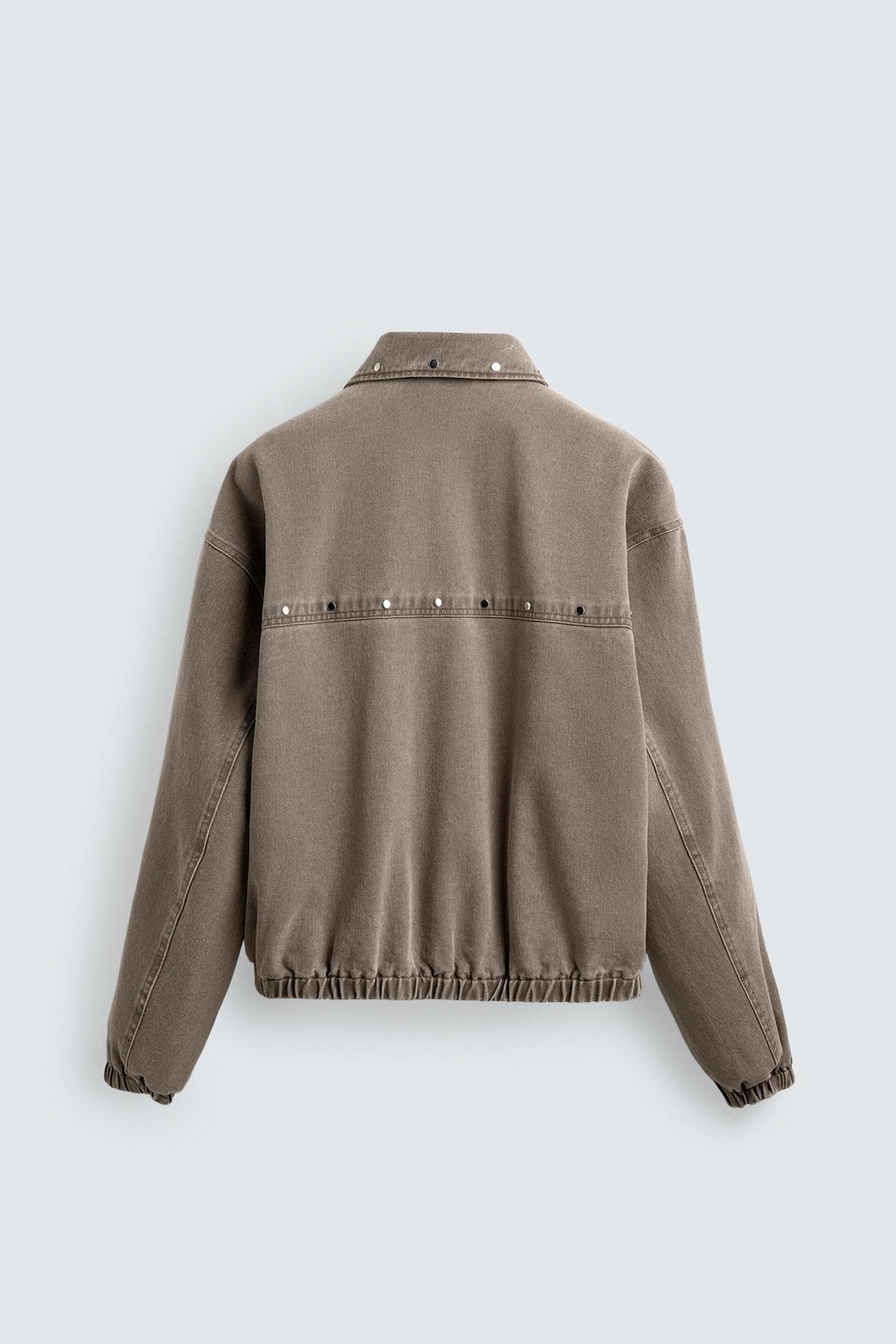 LIMITED EDITION RELAXED FIT STUDDED JACKET - Zara фото 16