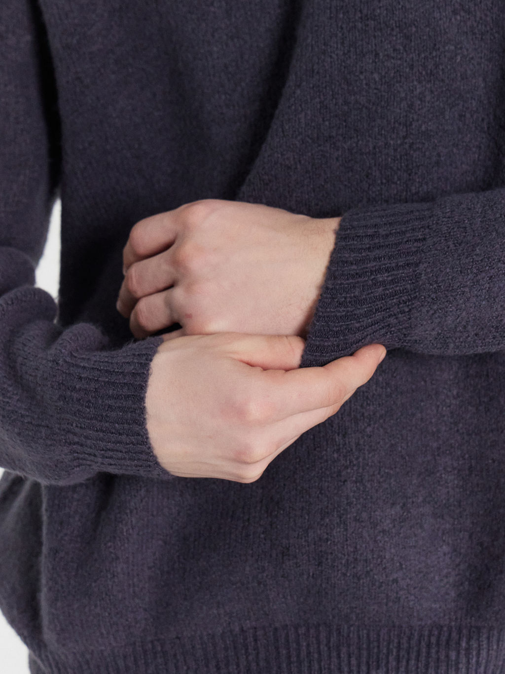 Джемпер мужской синий деним 121922