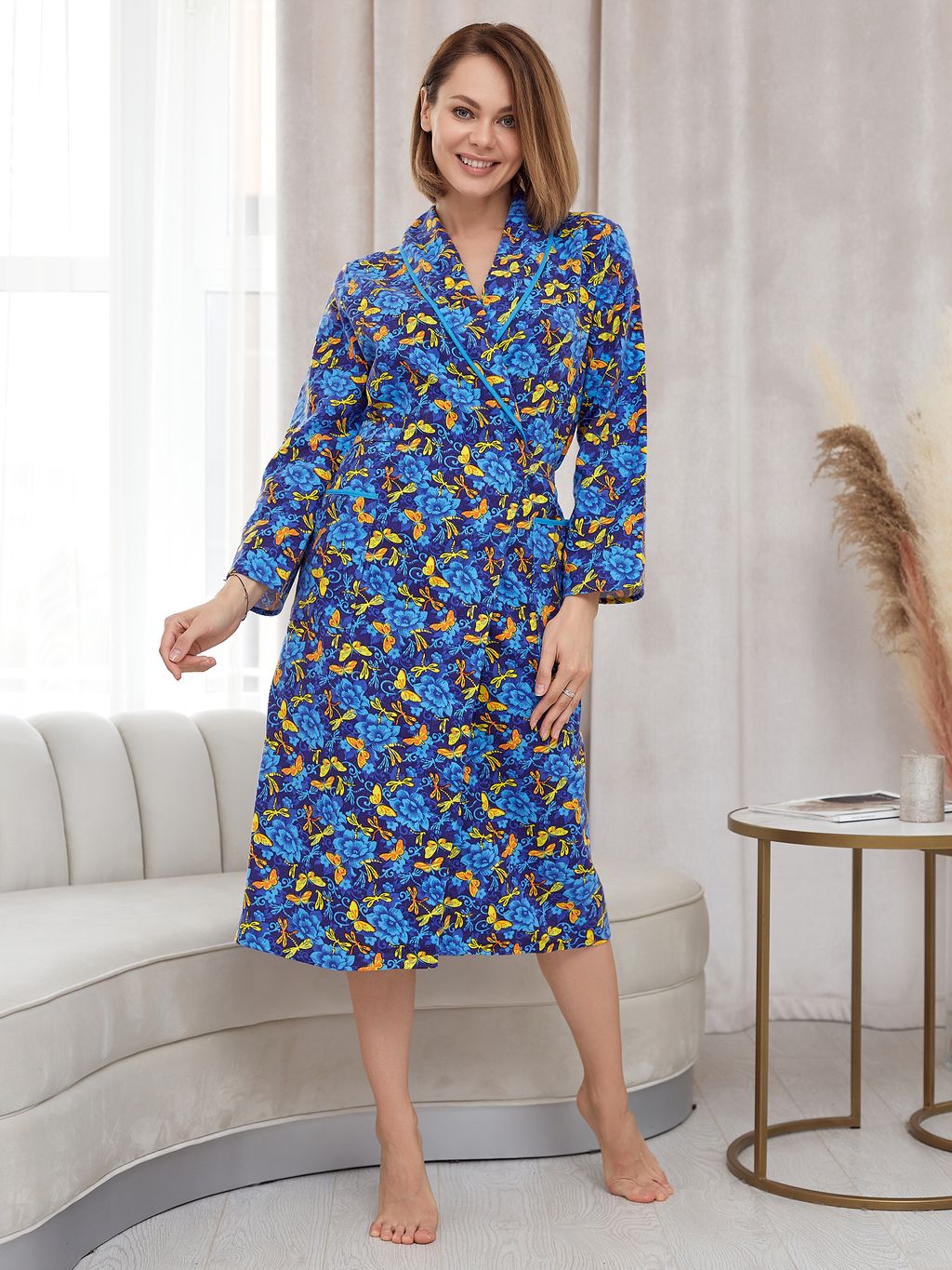 Халат фланель м10б - Лето-текс фото 5