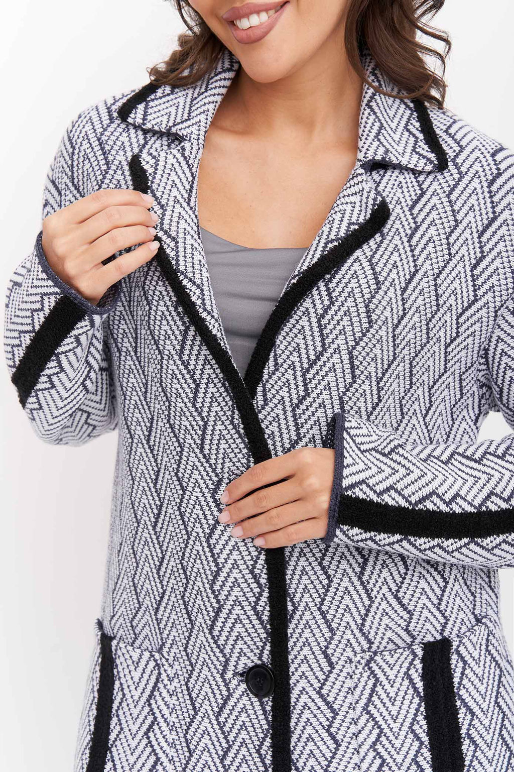 Кардиган Д 3275/джинс (2235) - Текстильная мануфактура фото 10