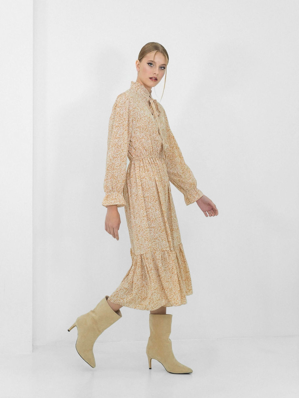 Платье Лозен (песочный) - Nadi bordo фото 11