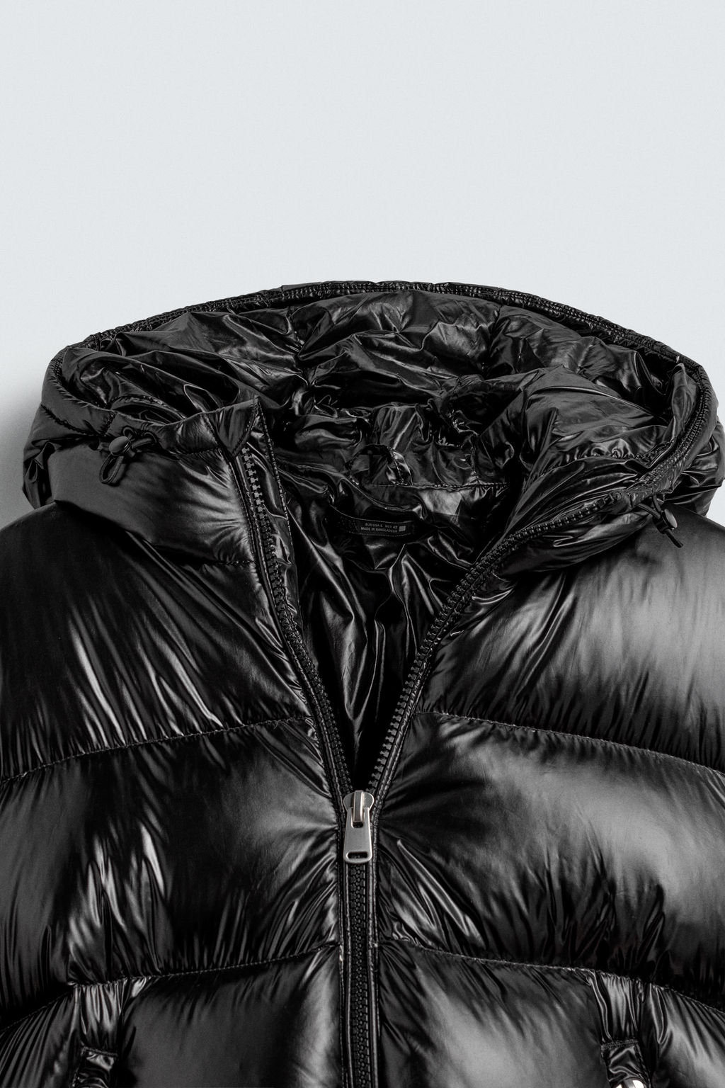 100% FEATHER WATER-REPELLENT DOWN JACKET - Zara фото 15