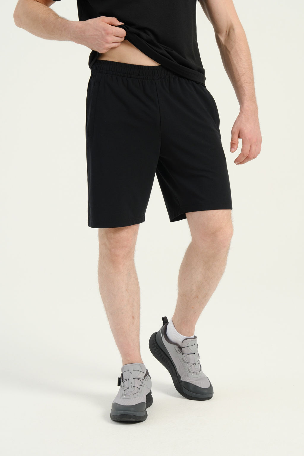 Шорты трикотажные Черный