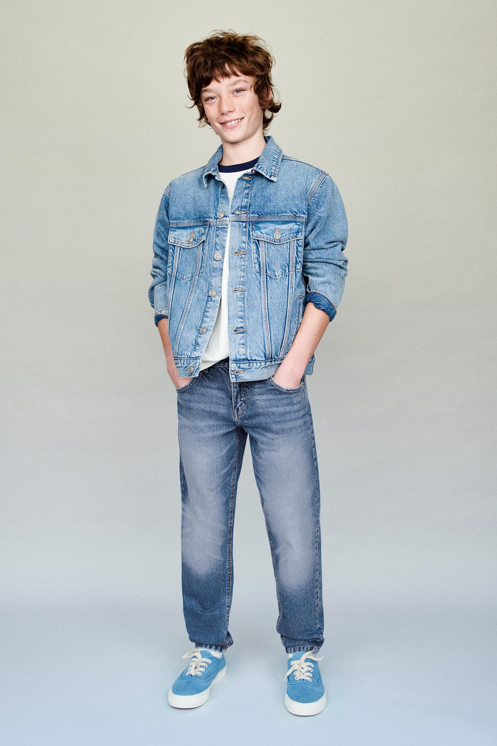 SLIM FIT JEANS - Zara фото 11