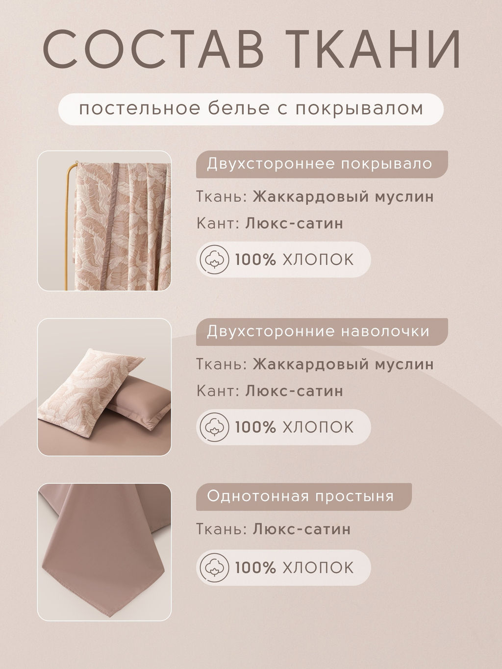 Комплект постельного белья Сатин Aurora Veil с Покрывалом AV002 Евро - Ситрейд фото 4