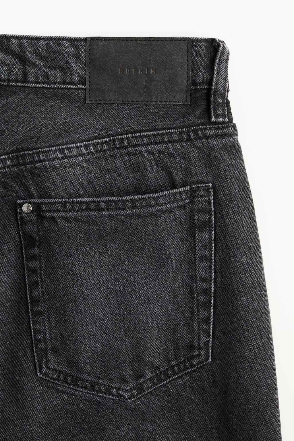 Straight High Cropped Jeans - H&m фото 7