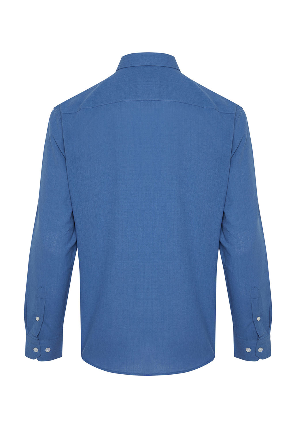 TRENDYOL MAN Lacivert Regular Fit %100 Pamuklu Gomlek TMNSS24GO00063 - Trendyolmilla фото 22