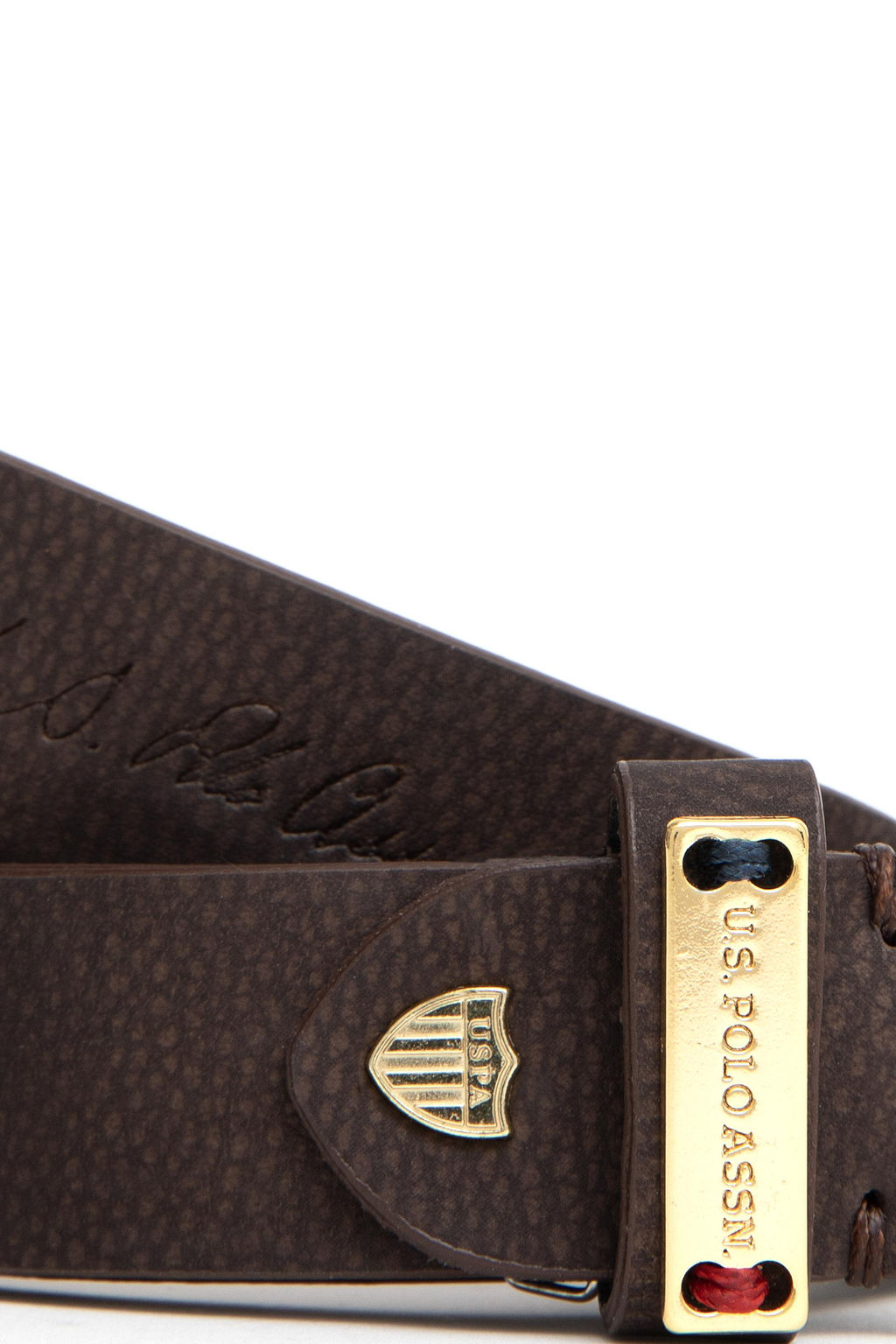 Женский коричневый пояс - U.s. polo assn фото 4