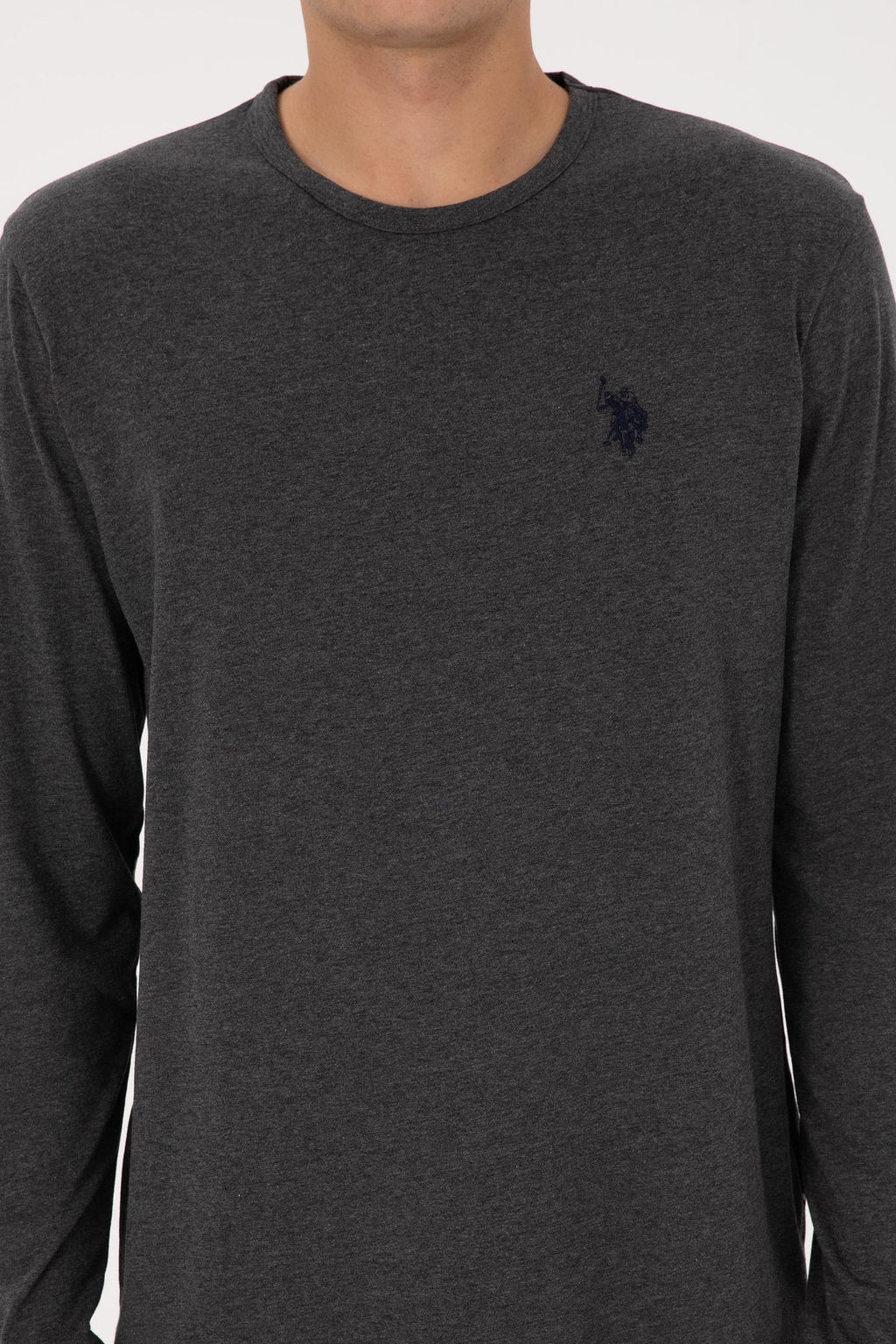 Erkek Antrasit Melanj Pijama Tak_m_ - U.s. polo assn фото 6