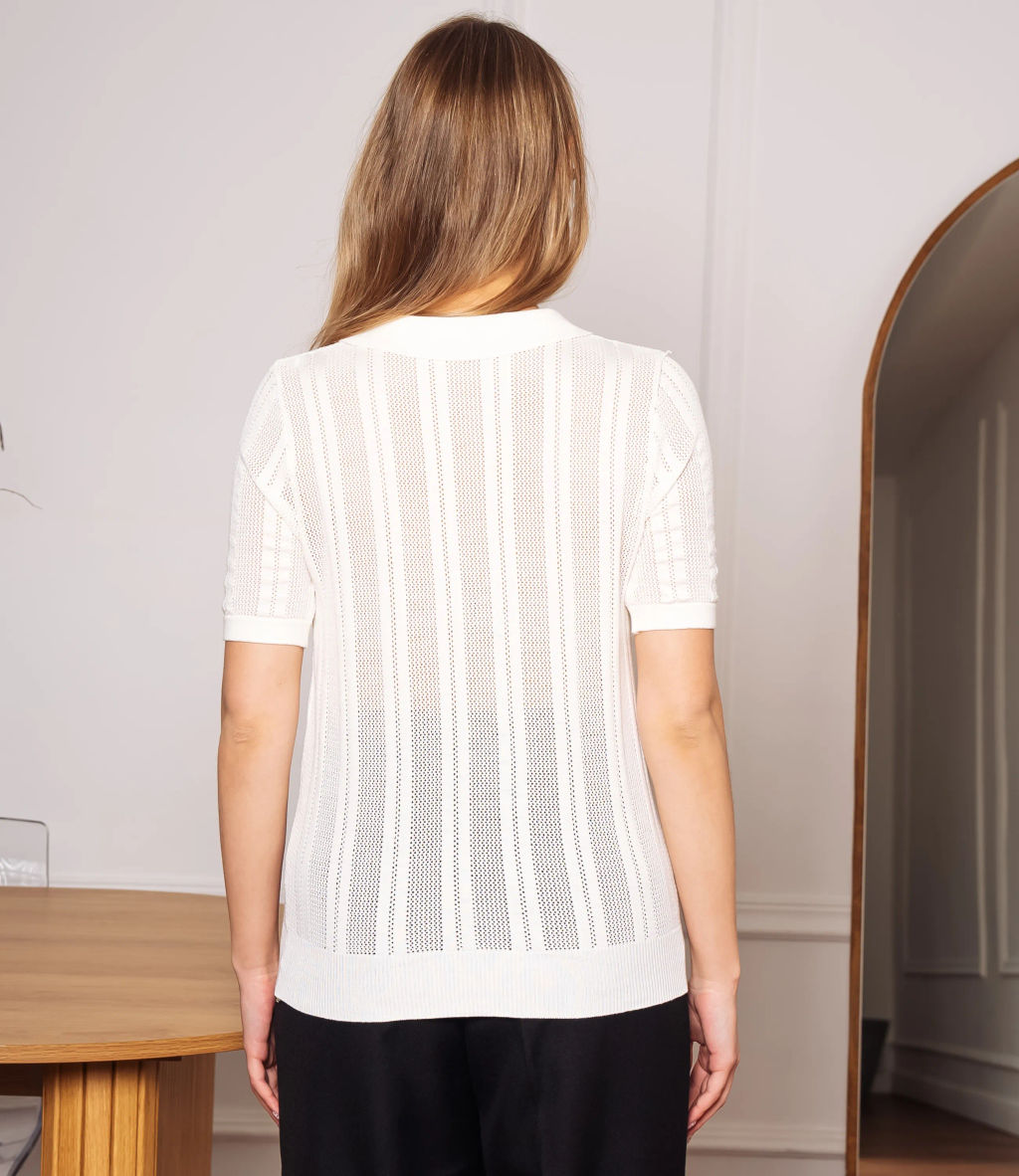 Футболка #КТ8209, белый