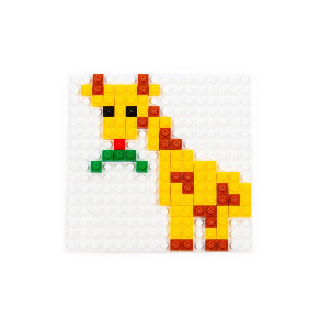 Конструктор Классик Мозаика №9 (животные Африки) (350 элементов) (в пакете) - Полесье фото 6