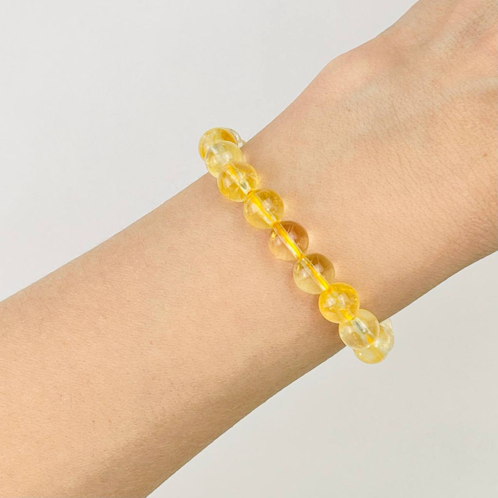 Браслет из Цитрина 17 см